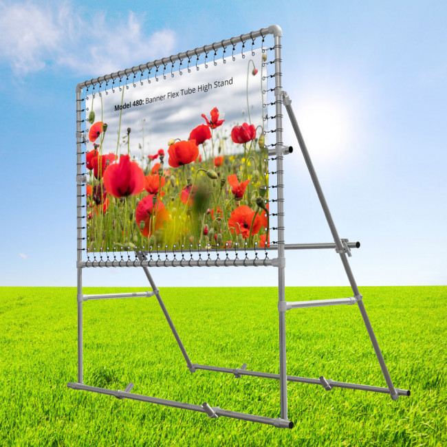 High stand - für 100x100cm Banner
