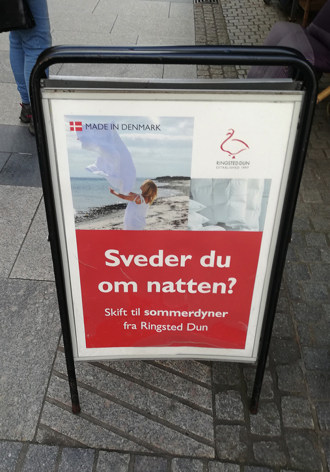 Expo Sign Kundenstopper - 50x70cm - weiß